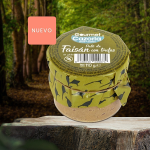 Paté de Faisán con trufas - 110g.