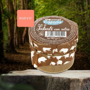 Paté de Jabalí con setas - 110g.