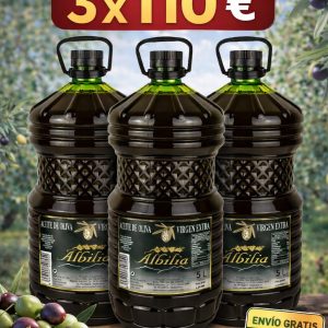Aove Albilia Pack de 3 botellas de 5 Litros