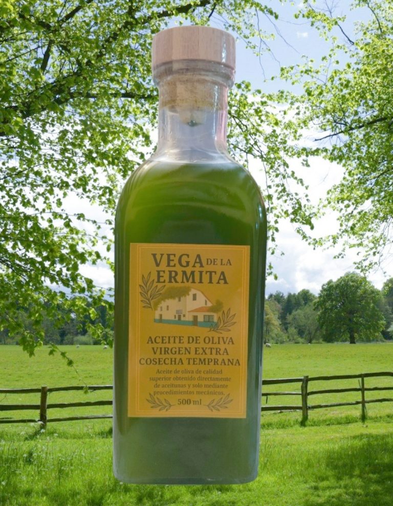 Aceite Verde VEGA DE LA ERMITA Cosecha Temprana - Botella de 500 ml