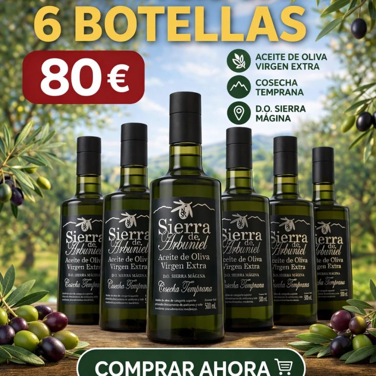 Sierra de Arbuniel Cosecha Temprana 6 Botellas de 500 ml